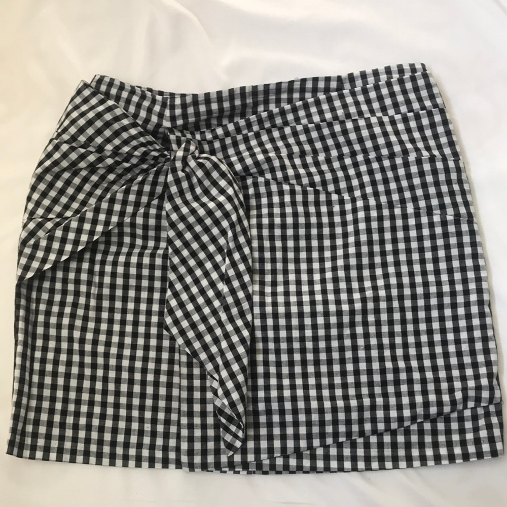 Gingham Skirt